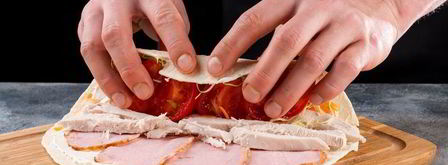 быстрый ролл для пикника. Шаг 8