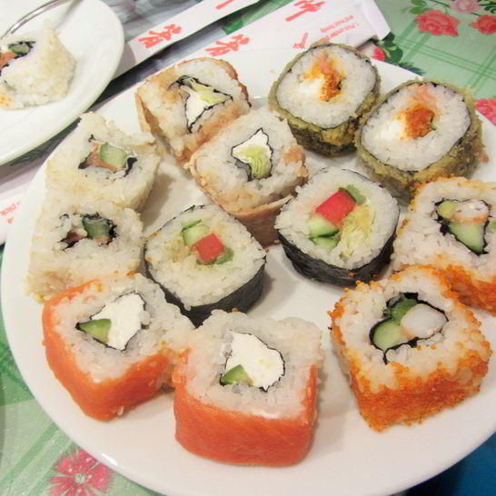 Рецепт домашних роллов калифорнии