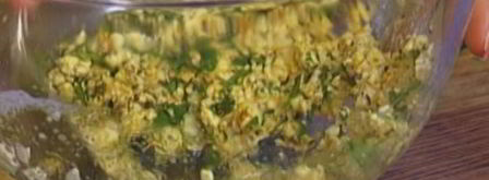 домашние спринг-роллы с творогом, тмином и карри. Шаг 4