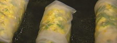 домашние спринг-роллы с творогом, тмином и карри. Шаг 6