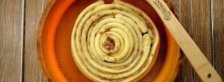 гигантский коричный ролл. Шаг 8