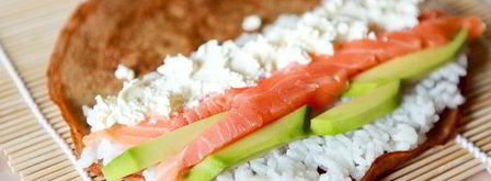 горячий ролл — росу драгон маки с цитрусовым соусом спайс. Шаг 6