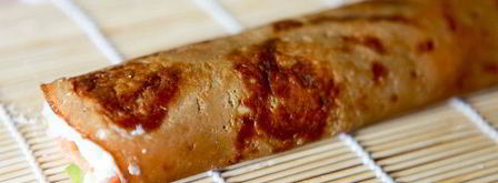 горячий ролл — росу драгон маки с цитрусовым соусом спайс. Шаг 7