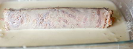 горячий ролл — росу драгон маки с цитрусовым соусом спайс. Шаг 8