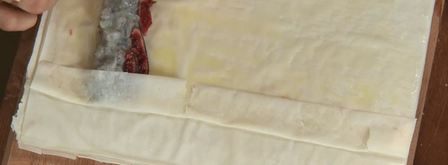 креветочные роллы с инжиром и острым апельсиновым соусом. Шаг 4