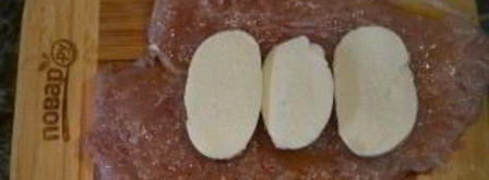 куриные роллы капрезе. Шаг 4