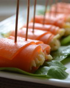 Морковные роллы