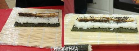 нигири-суши и роллы. Шаг 9