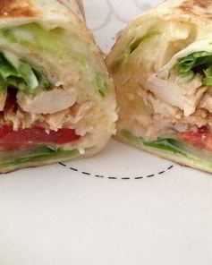 Ролл с курицей