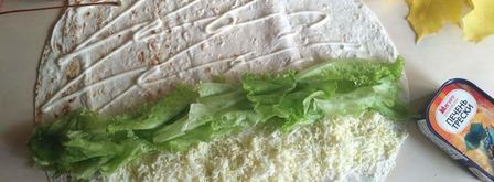 ролл с печенью трески. Шаг 5