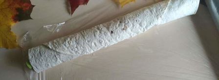 ролл с печенью трески. Шаг 10