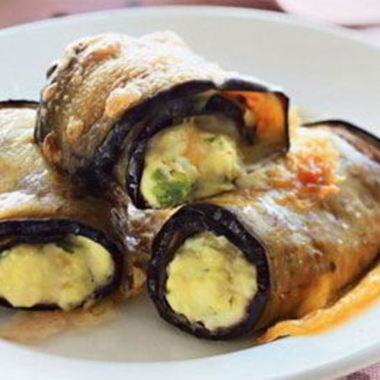 Рецепт роллов из баклажанов