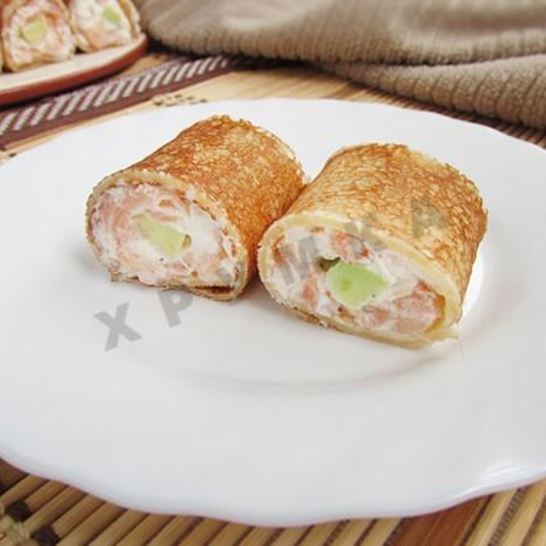 Рецепт роллов иза блинова с начинкого