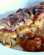 Роллы из лазаньи