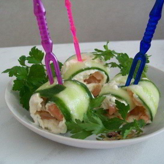 Рецепт роллов из огурцов