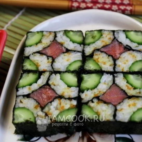 Рецепт роллов мозаика
