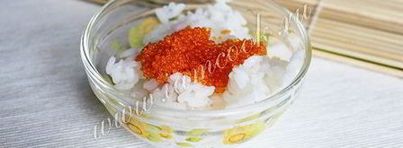 роллы мозаика. Шаг 3