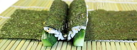 роллы мозаика. Шаг 8