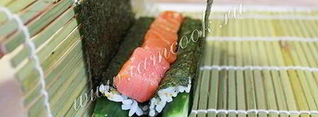 роллы мозаика. Шаг 9