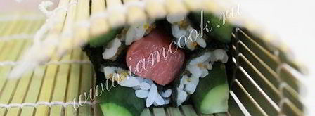 роллы мозаика. Шаг 11