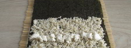 роллы с бурым рисом. Шаг 7