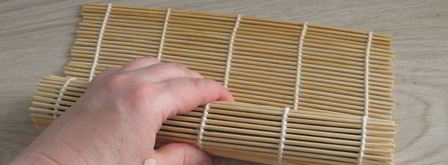 роллы с бурым рисом. Шаг 12