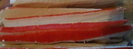 роллы с форелью и сливочно-творожным сыром. Шаг 4