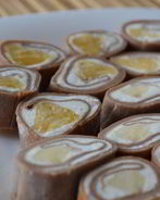 Роллы с фруктами