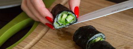 роллы с кольраби. Шаг 7