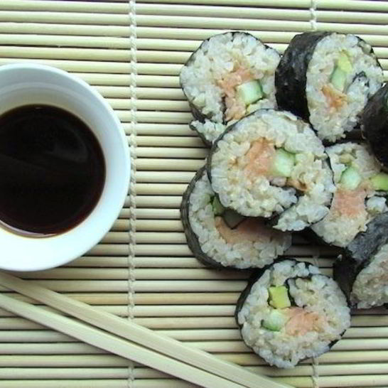 Рецепт роллов с копченым лососем