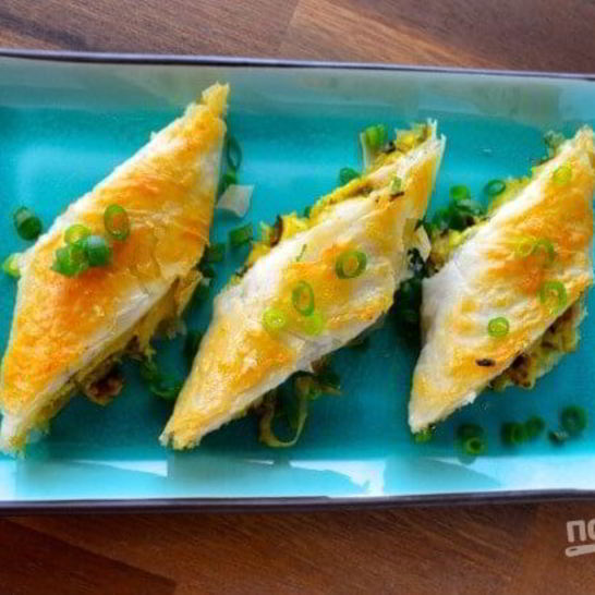 Рецепт роллов с курицей карри