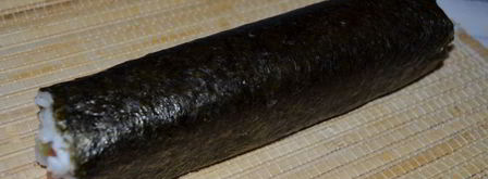 роллы с семгой. Шаг 7