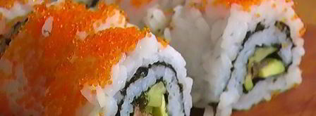 роллы с угрем, авокадо и огурцом. Шаг 9