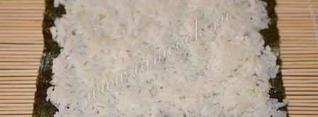 роллы сложная мозаика. Шаг 2