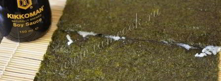 роллы сложная мозаика. Шаг 4