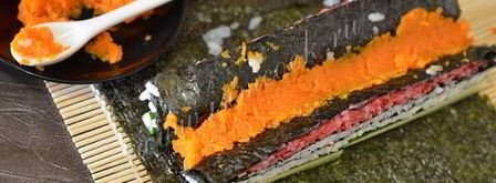 роллы сложная мозаика. Шаг 9