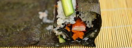 роллы сложная мозаика. Шаг 10