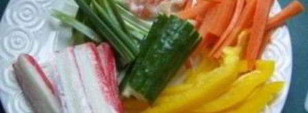 роллы в кляре. Шаг 2