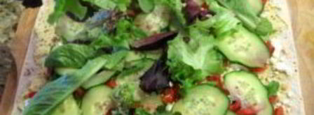 роллы в лаваше. Шаг 2