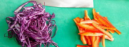 спринг ролл с овощами. Шаг 3