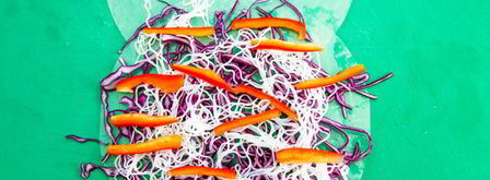 спринг ролл с овощами. Шаг 4