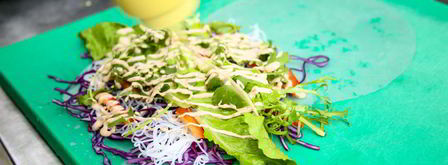 спринг ролл с овощами. Шаг 5