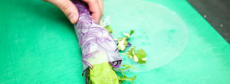 спринг ролл с овощами. Шаг 6