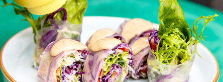 спринг ролл с овощами. Шаг 7