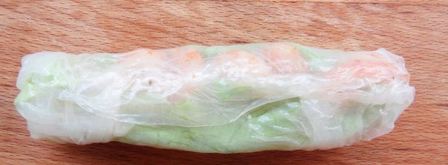 спринг-роллы с креветками. Шаг 13