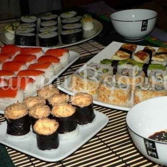 Рецепт суш и роллы