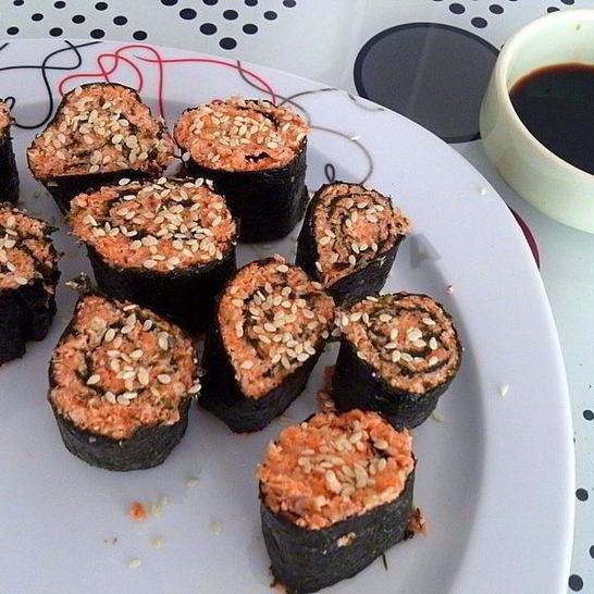 Рецепт сыроедных роллов