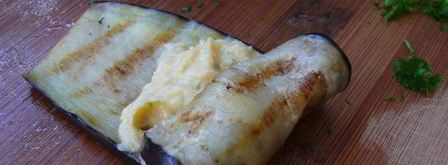 баклажановые рулетики с паштетом из нута. Шаг 3