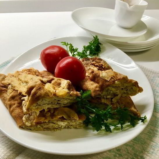 Рецепт блинных рулетиков была у кота масленица