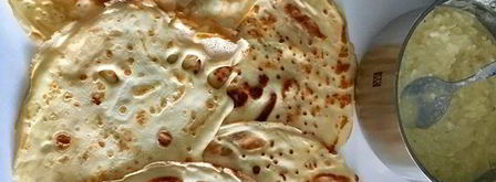 блинные рулетики была у кота масленица. Шаг 5